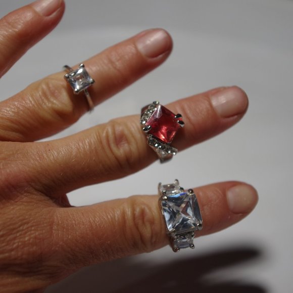 Jewelry - Costume ring set/lot. Size 6 1/2.